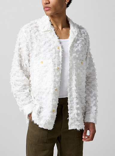 La chemise cabana fines franges