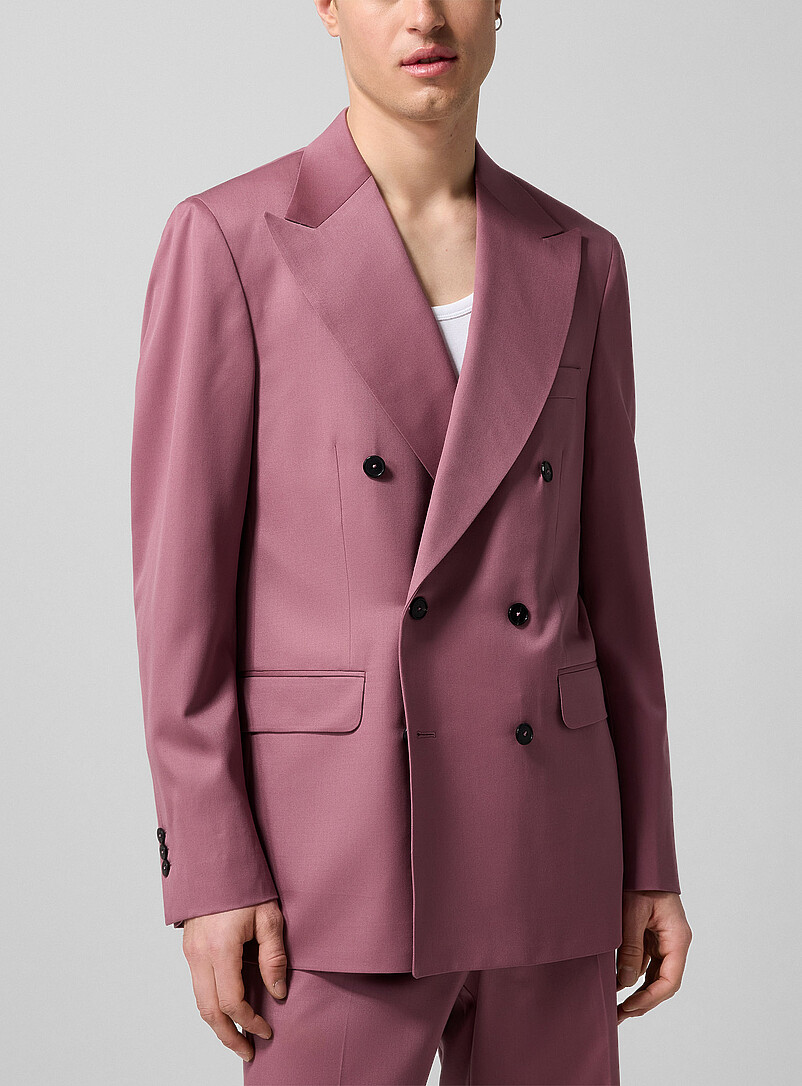 Dusty rose double-breasted suit product image 2