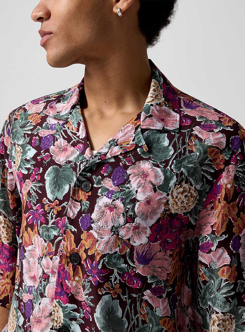 Floral camp shirt product image 2