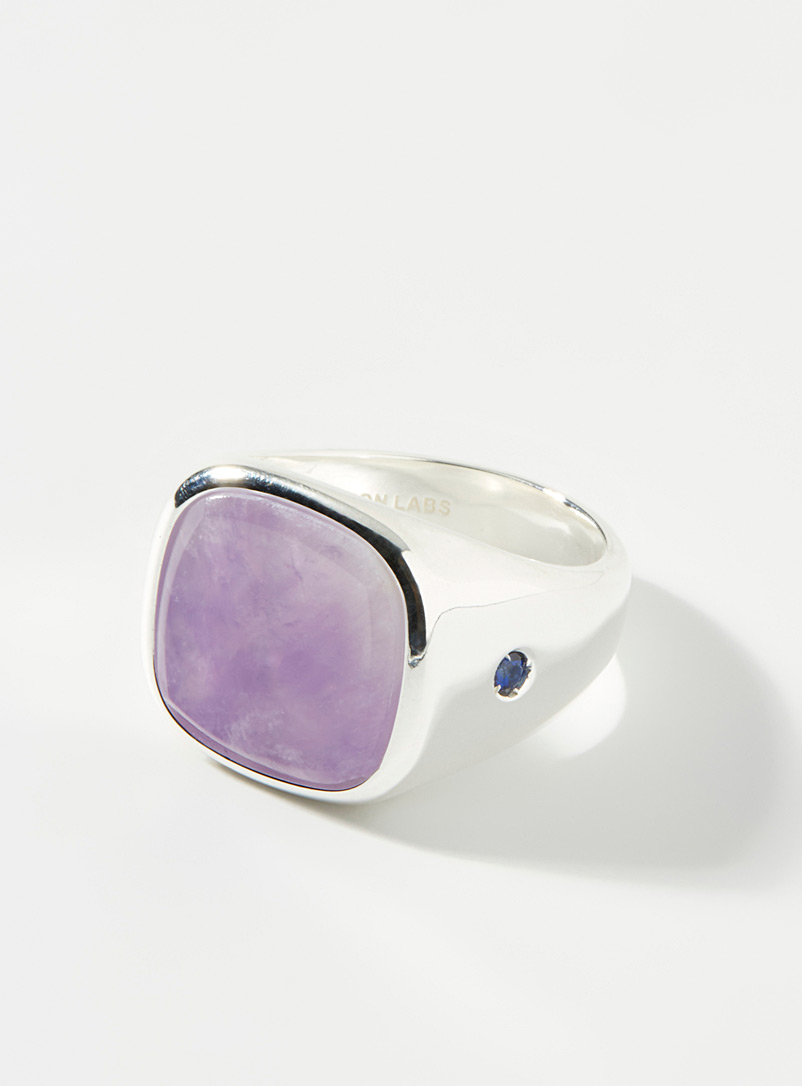 Hatton Labs Mauve Knight ring for men