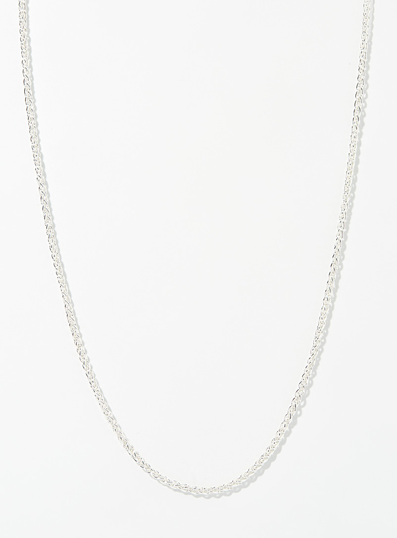 Silver rope link chain, Hatton Labs