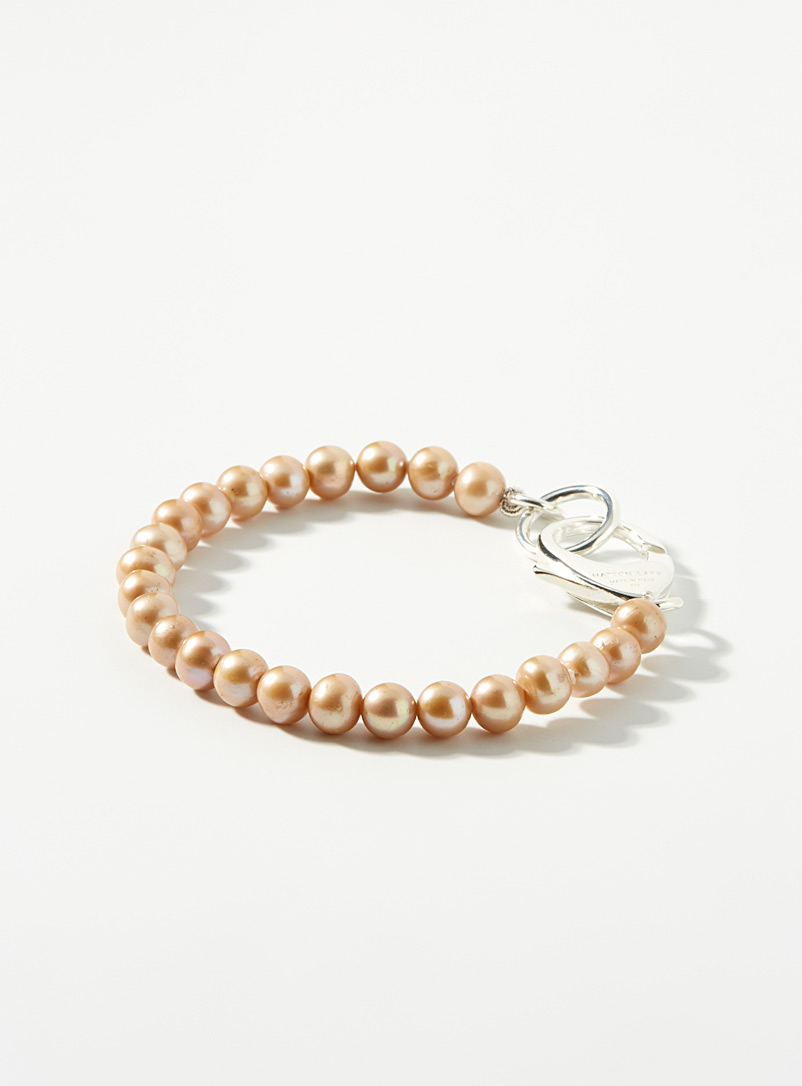Hatton Labs: Le bracelet perles champagne Assorti pour homme