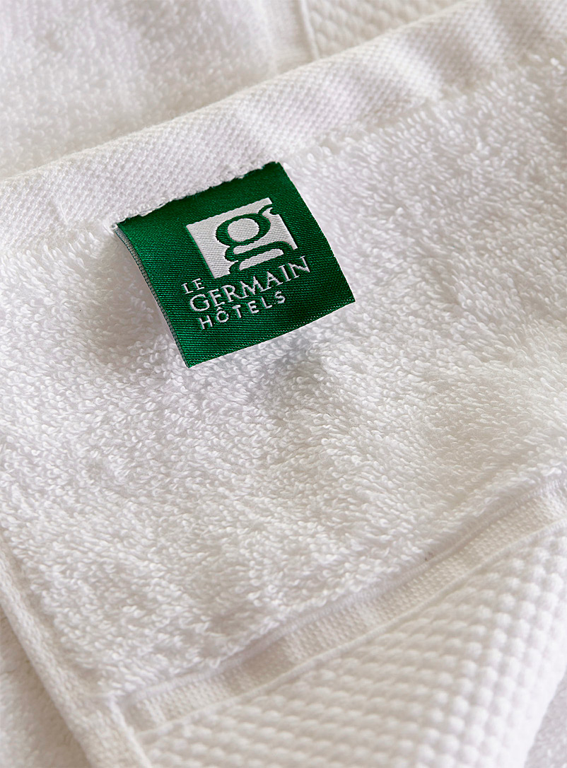 Le Germain Hôtels White Le Germain Pima cotton towels