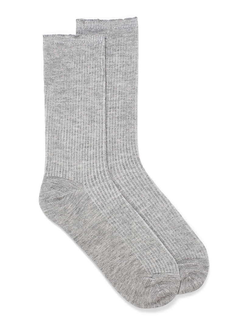 Simons Oxford Minimalist merino wool socks for women