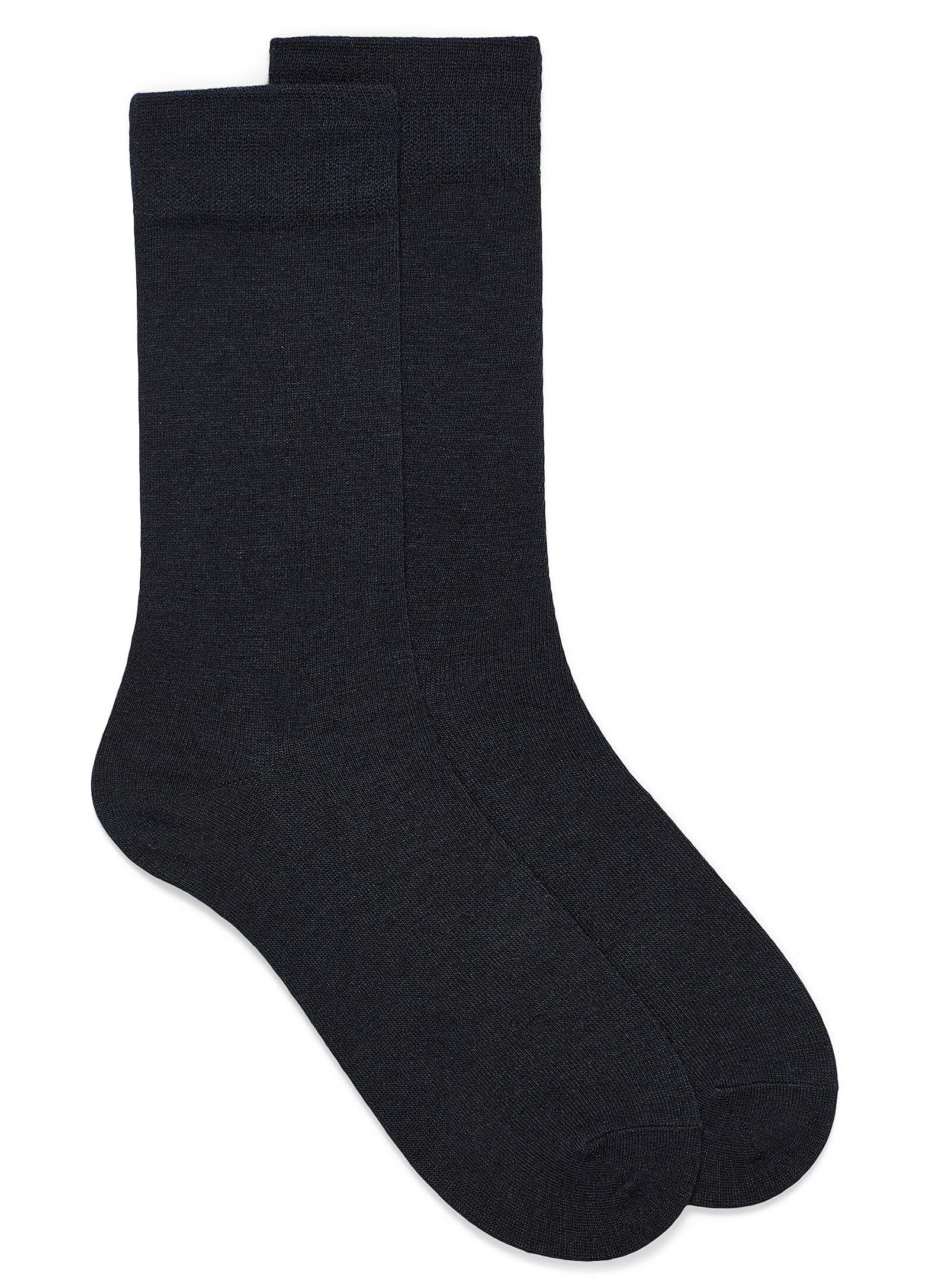 Le 31 Fine Merino Wool Socks In Marine Blue