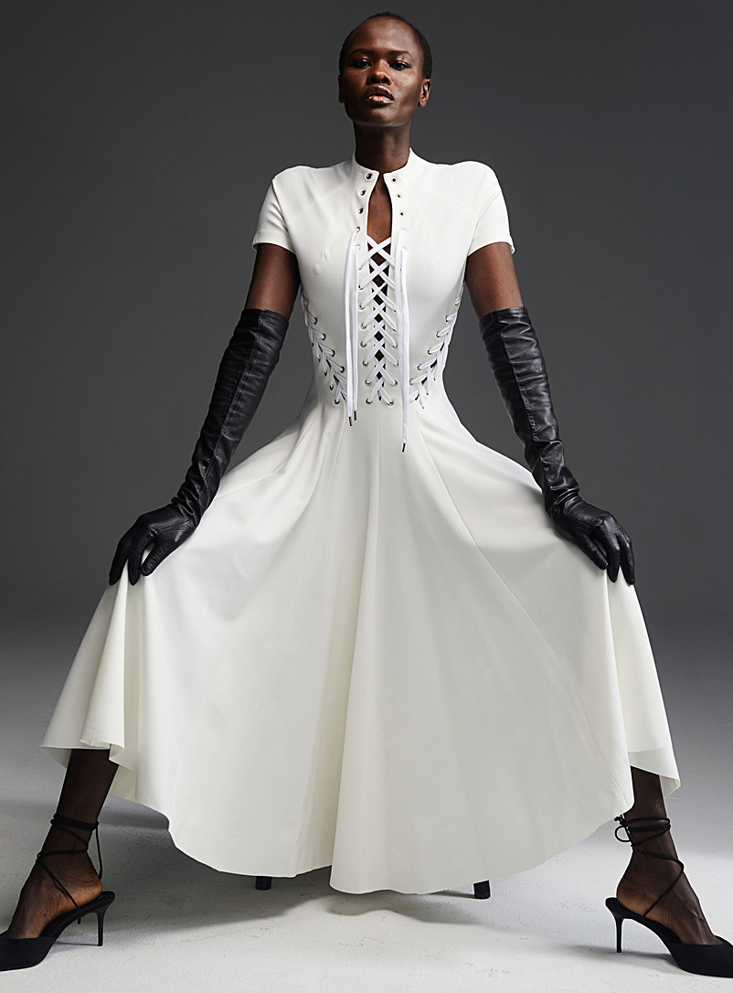 UNTTLD Ivory White Naro dress for women
