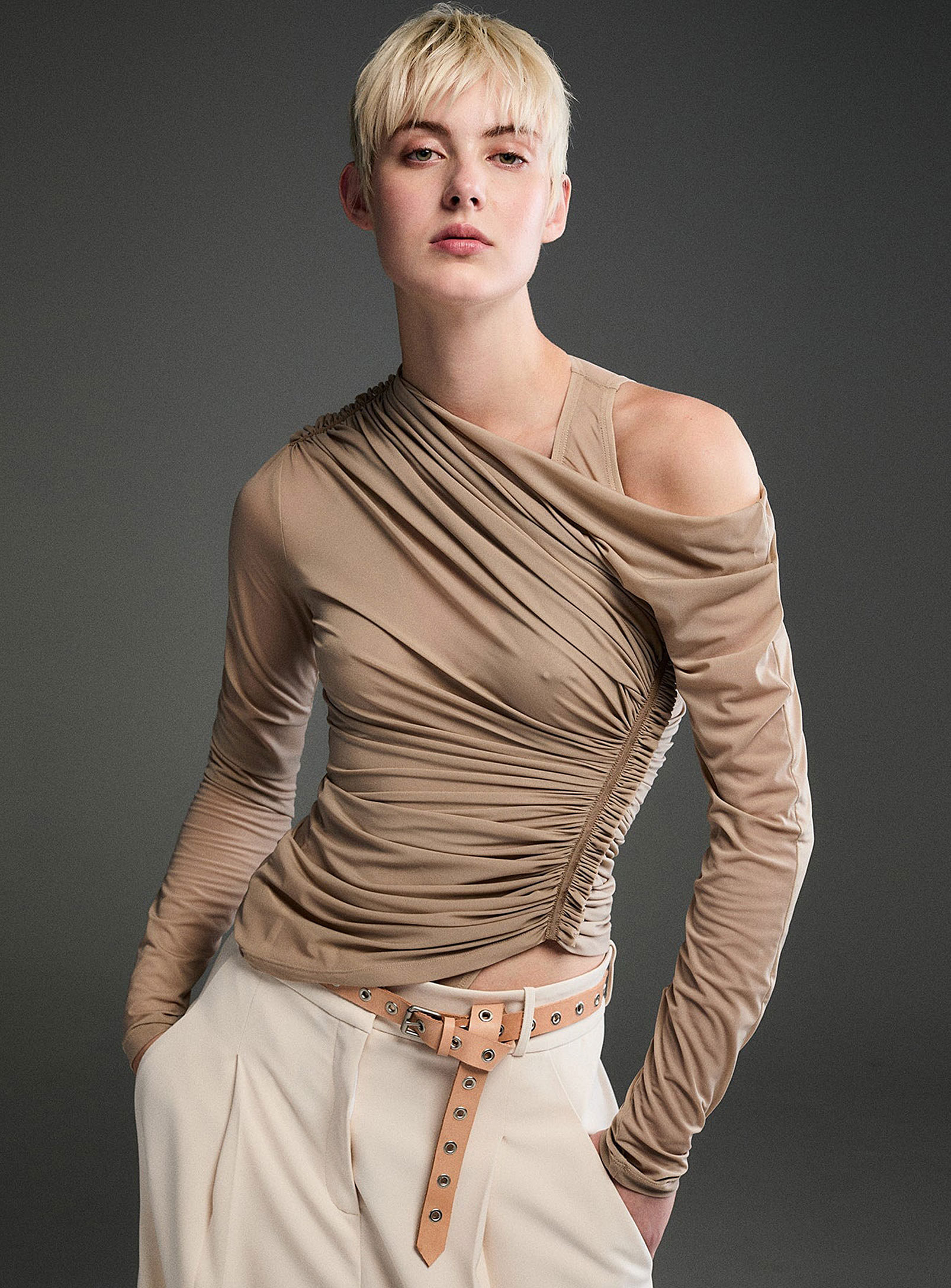 UNTTLD - Women's Dimitria mesh top