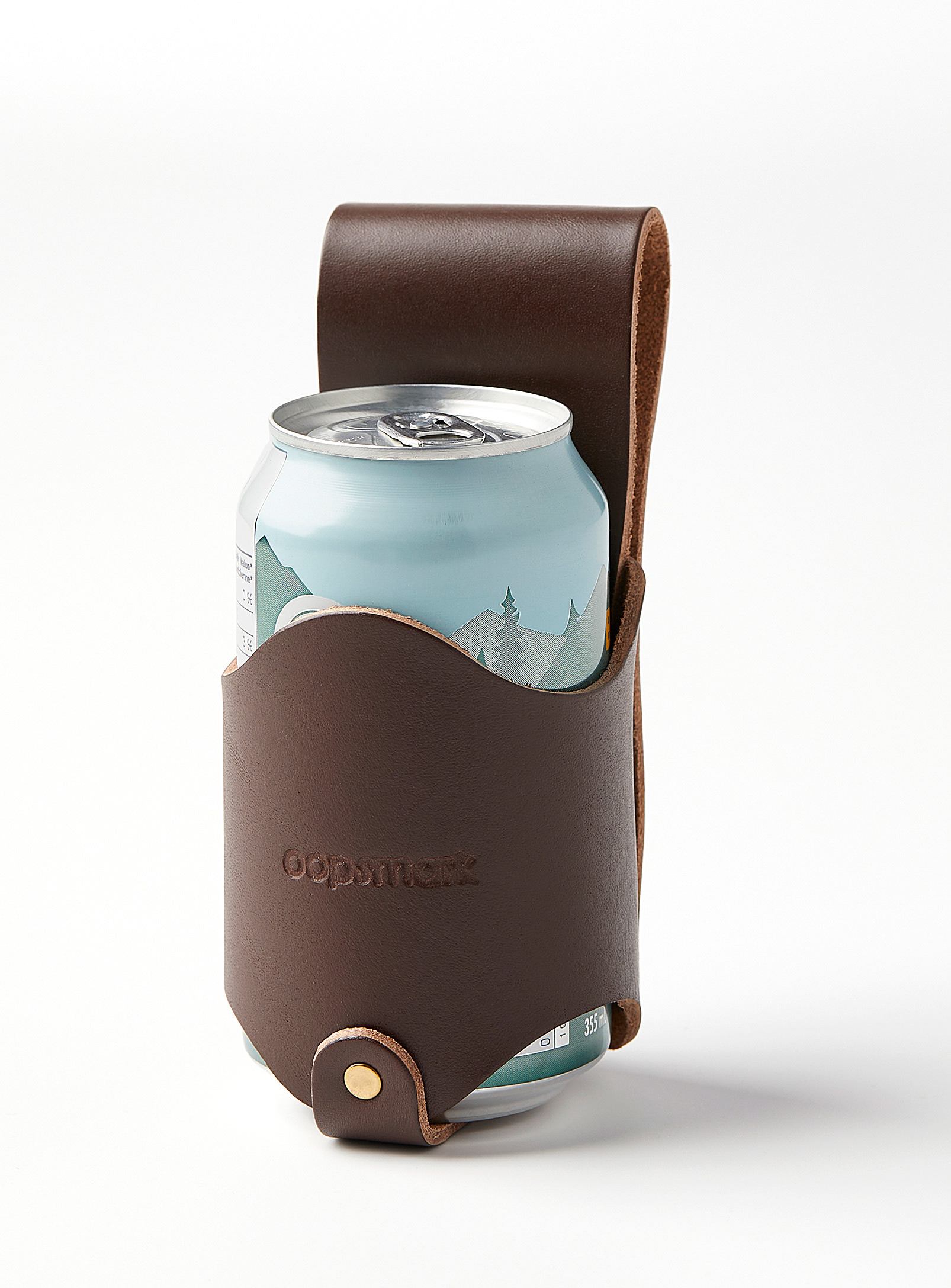 Oopsmark - Leather beer holder for belts