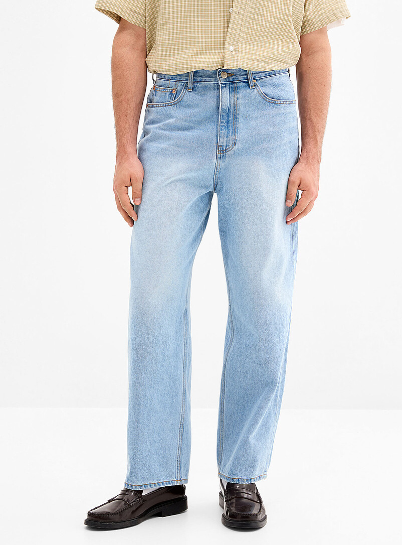 Bleached-look blue jean Loose fit Imported from Seoul product image 2