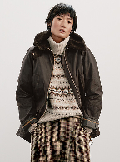 Allerston Waxed Cotton Half length Jacket Barbour Women s Jackets allerston-waxed-cotton-half-length-jacket-barbour-women-s-jackets