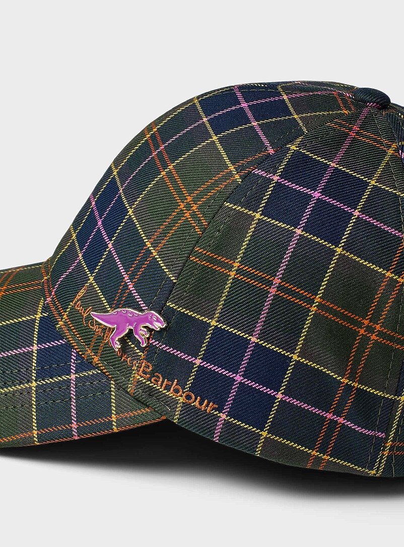 Paul Smith Loves Barbour tartan cap | Paul Smith X Barbour | | Simons