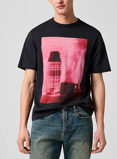 Paul Smith X Barbour Navy/Midnight Blue Paul Smith x Barbour Crosby T-shirt Unisex for men