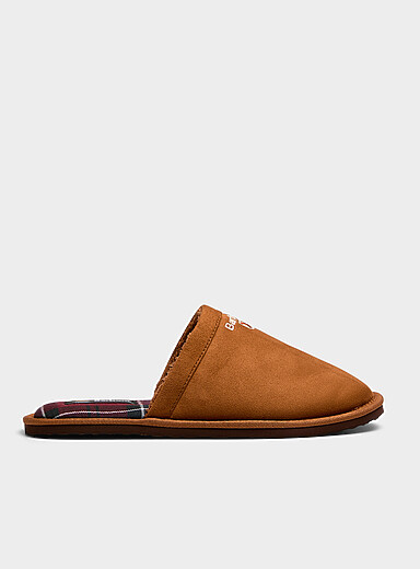La pantoufle mule en su&eacute;dine Everitt Homme