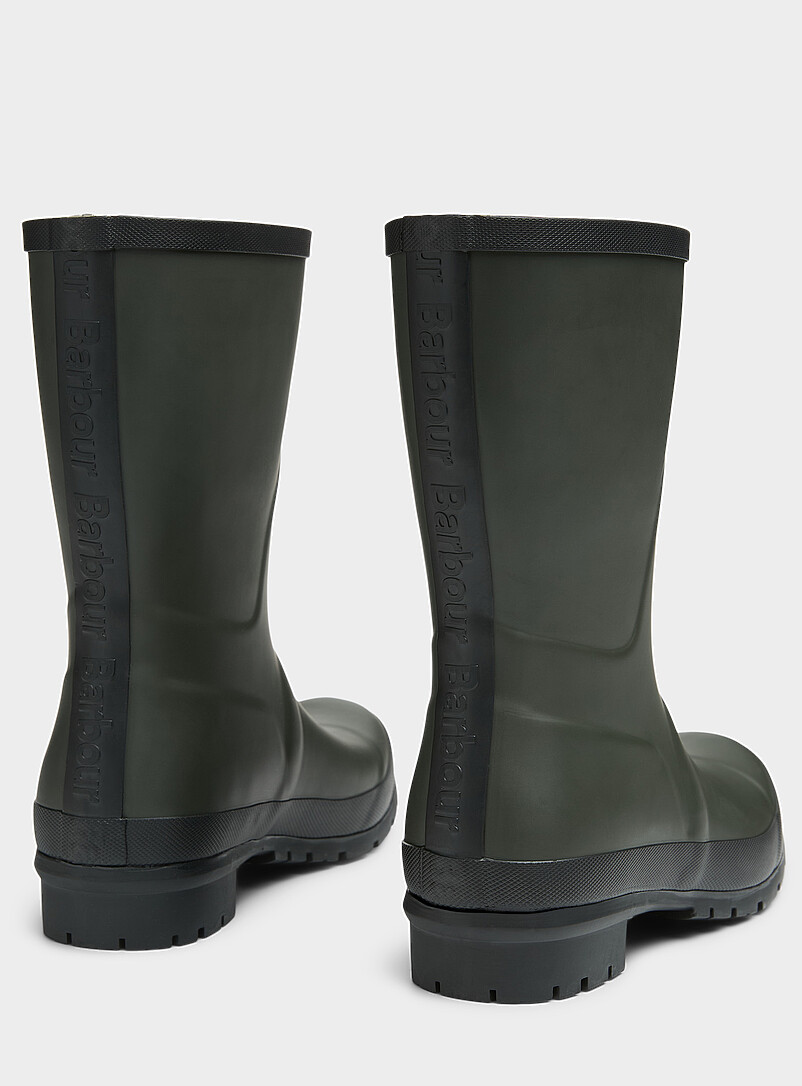 Barbour: La botte de pluie mi-mollet Banbury kaki Femme Vert pour femme