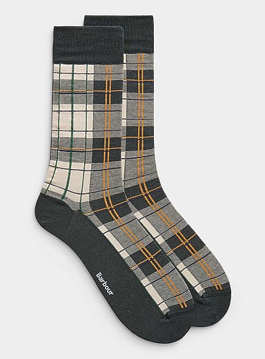 Signature tartan dress socks