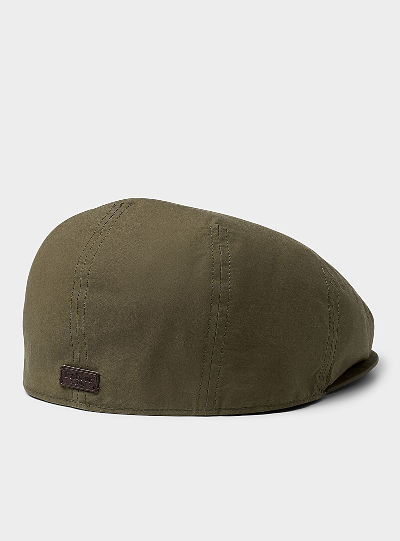 Barbour: La casquette chauffeur l&eacute;g&egrave;re olive Vert pour homme