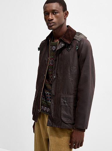 Barbour Brown Bedale waxed cotton jacket for men