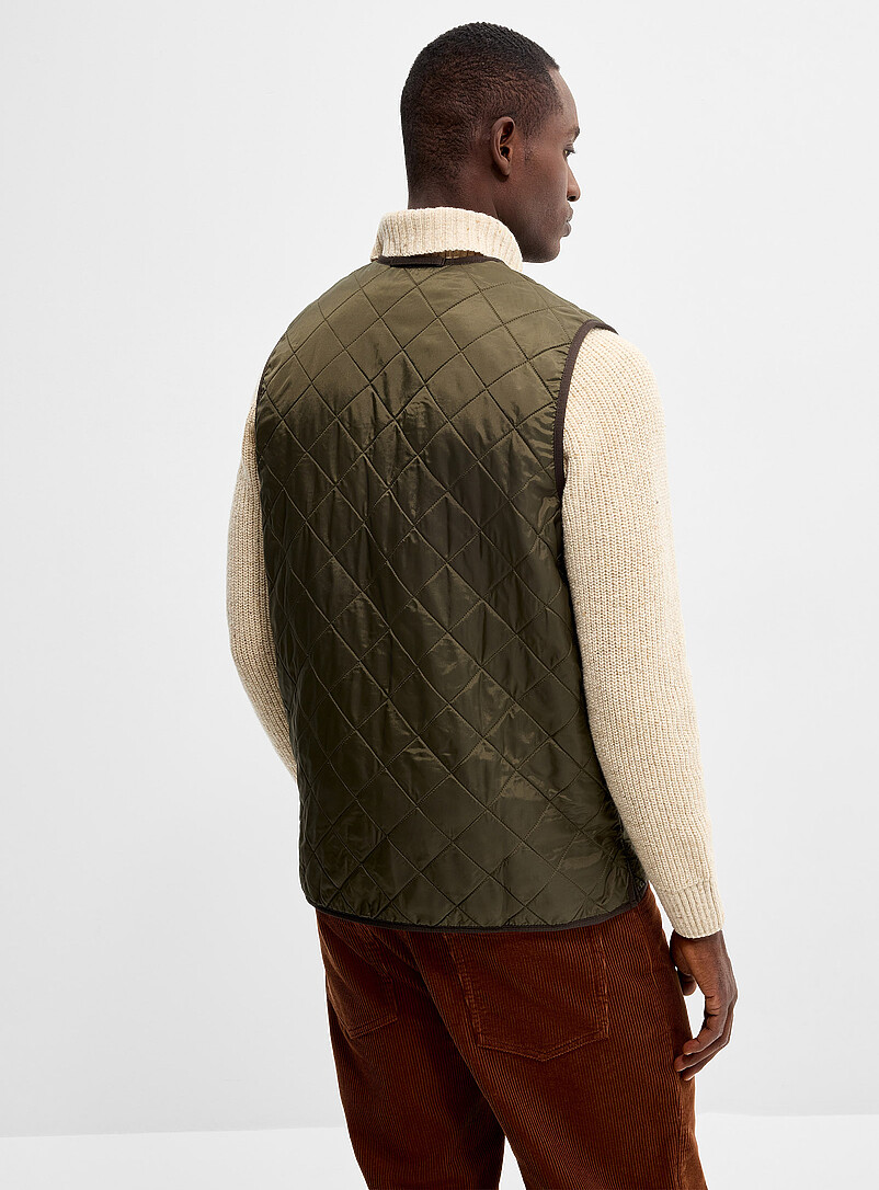 Diamond-quilted vest | Barbour | Shop Men's Down Jackets Online