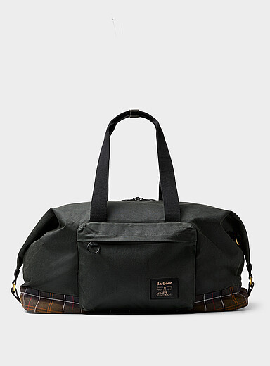 Le sac polochon coton cir&eacute;