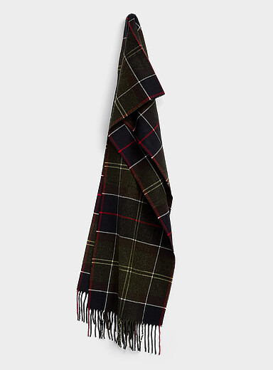 Galingale tartan scarf