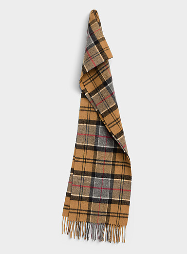 L'&eacute;charpe tartan laine et cachemire