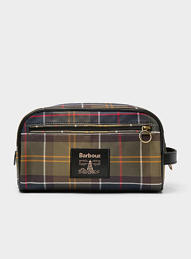La trousse de voyage tartan classique