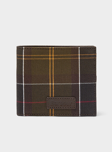 Le portefeuille tartan classique