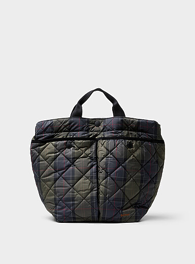 Le fourre-tout matelass&eacute; tartan Liddesdale