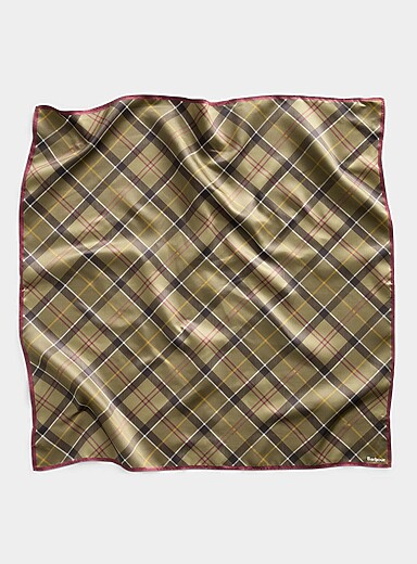 Kinsale tartan large satiny scarf