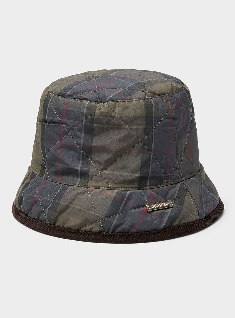 Corduroy trim reversible quilted bucket hat | Barbour | Shop