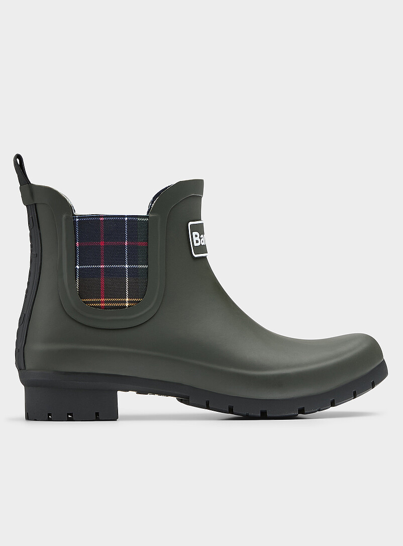 Bottes De Pluie Chelsea Pour Femmes - Imperméables, Antidérapantes, Talon 4 Cm, Facile à Enfiler - 2
