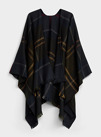 Le ch&acirc;le tricot feutr&eacute; tartan Blair