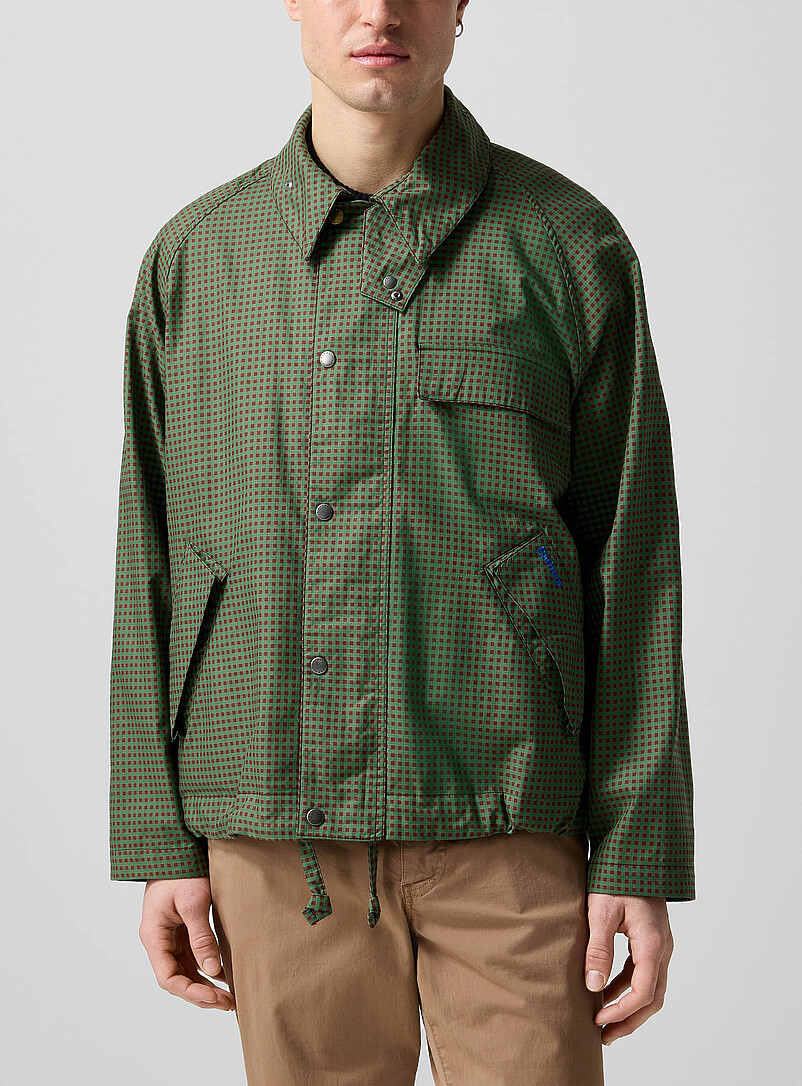 Paul Smith X Barbour Transport Green Gingham Jacket