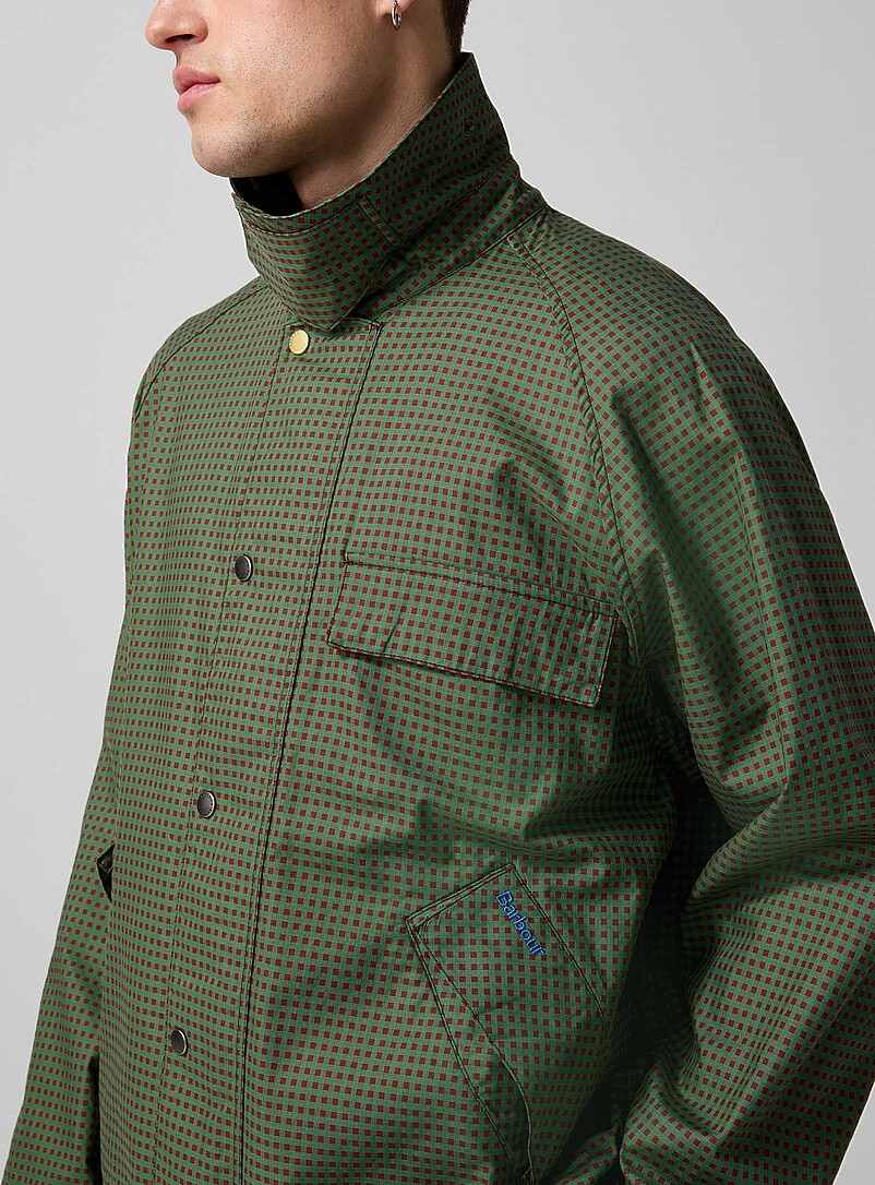 Paul Smith x Barbour Transport green gingham jacket product image 2