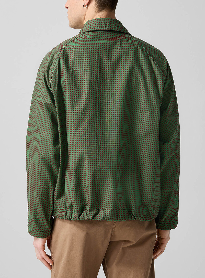 Paul Smith x Barbour Transport green gingham jacket product image 3