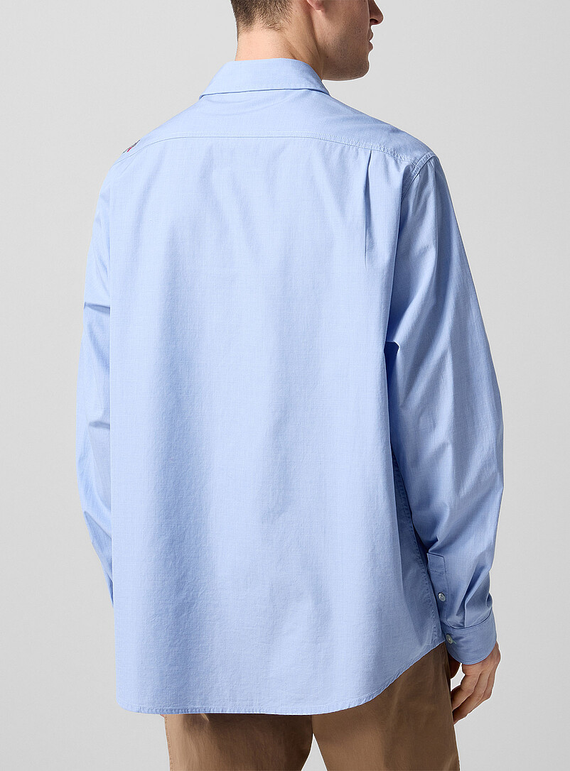 Paul Smith x Barbour embroidered lures multi-pocket shirt product image 3