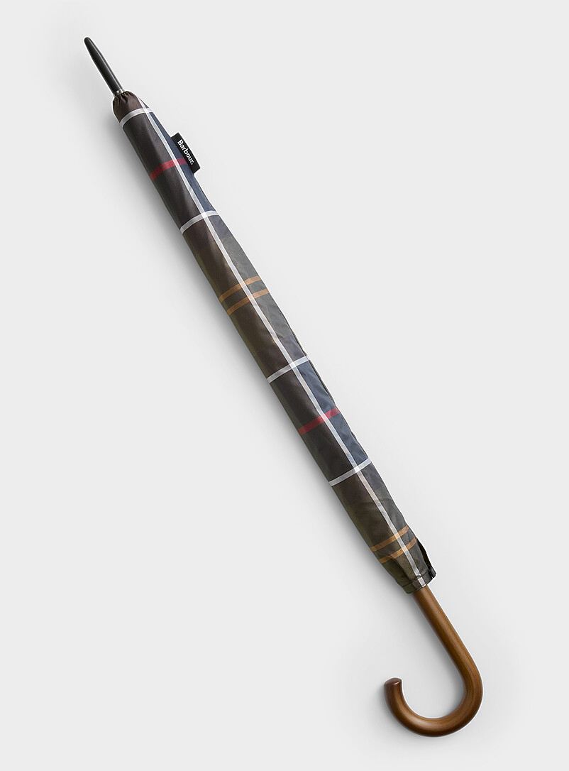 Multicolour tartan umbrella product image 2