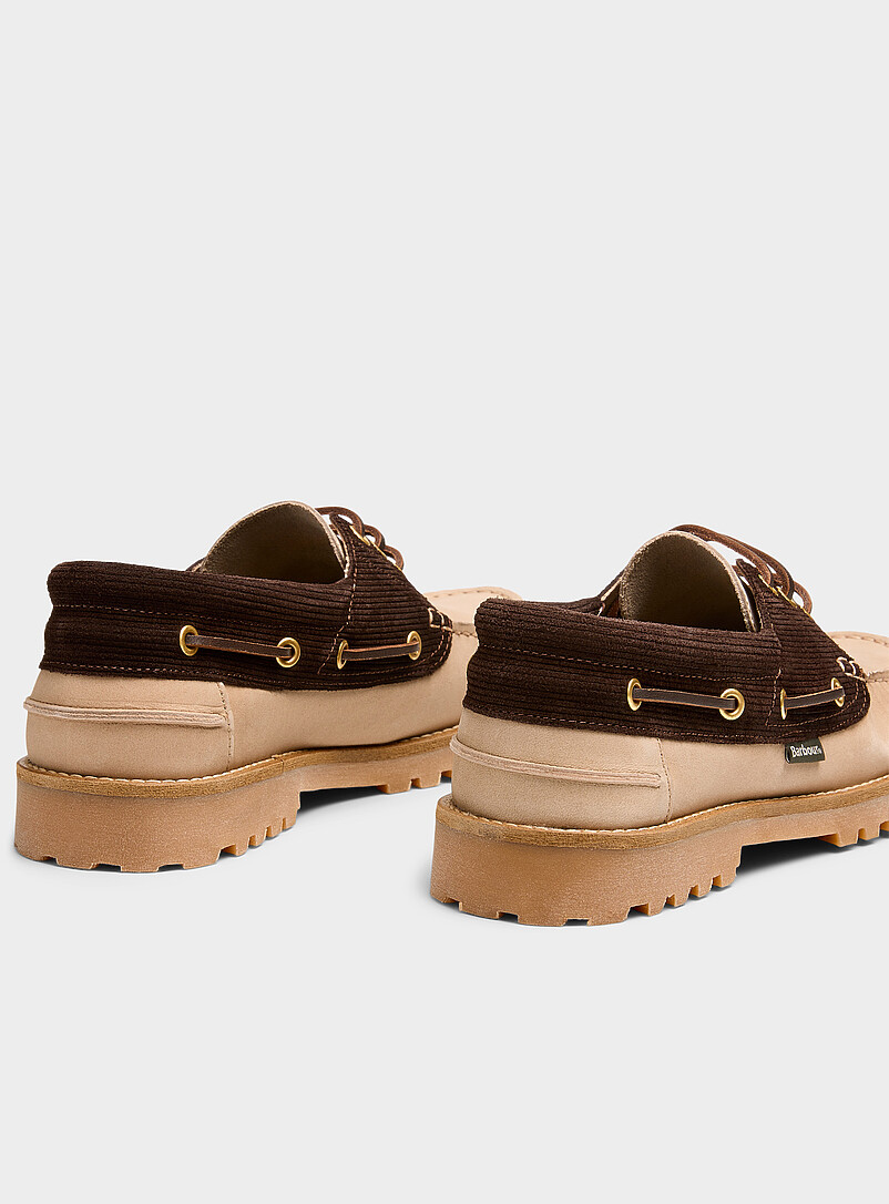 Corduroy accent boat shoes product image 2