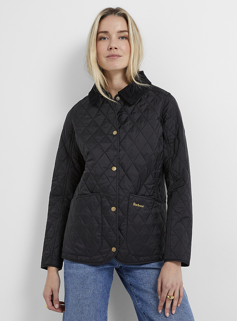 Annandale corduroy collar quilted jacket product image (primary)