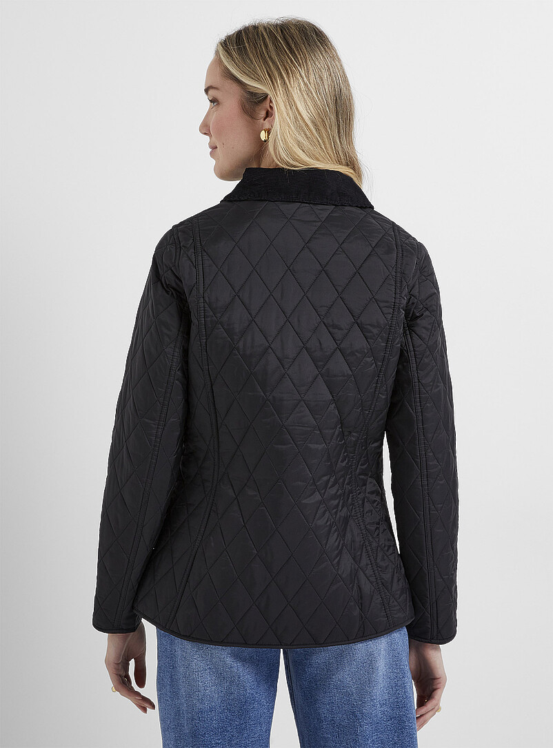Annandale corduroy collar quilted jacket product image 3