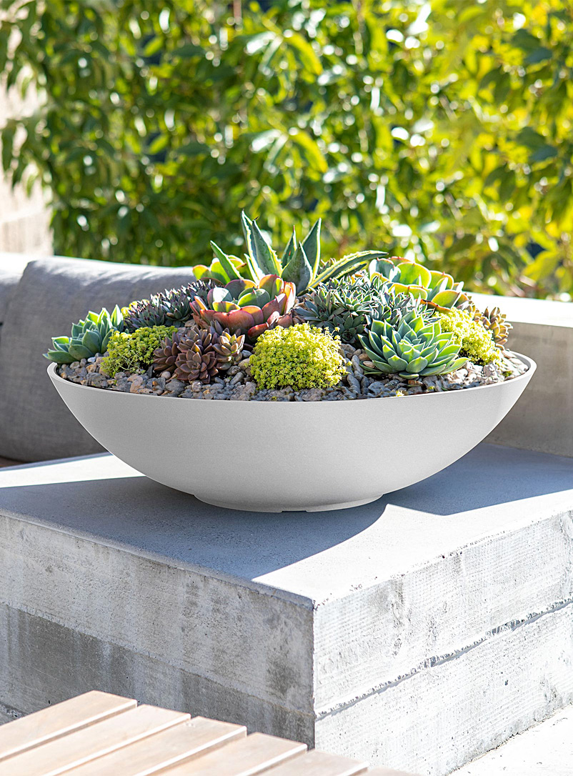 Pvc Pots Pvc Planters With Large Base PLASTIC PLANTER PLANT FLOWER POT BROAD