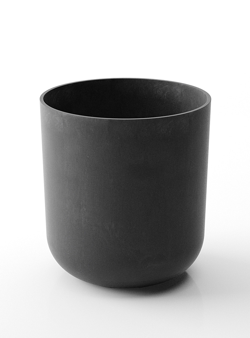 Veradek: Le pot à fleurs simplicité raffinée Noir