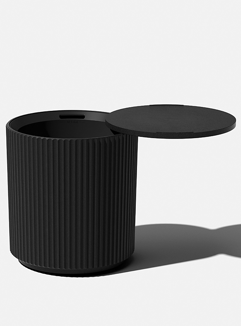 Grooved side table cooler product image 3