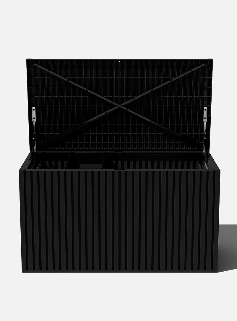 Everything grooved outdoor storage chest product image 2