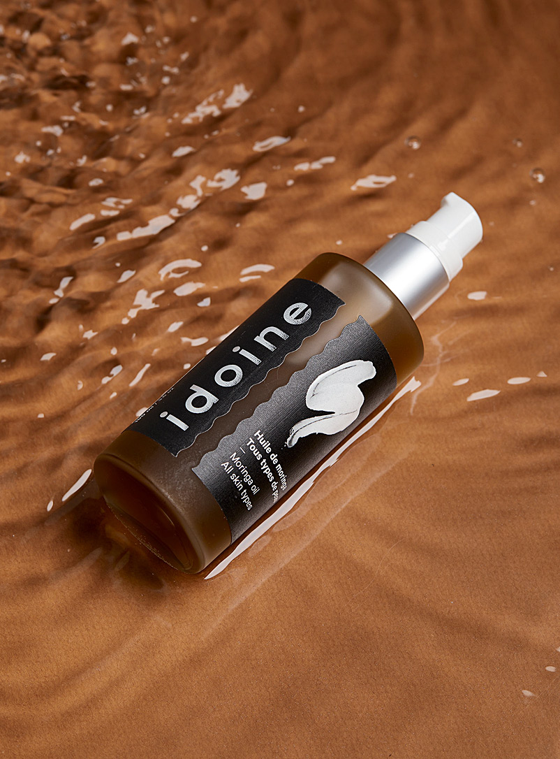 Idoine: L'huile de moringa Jaune moyen