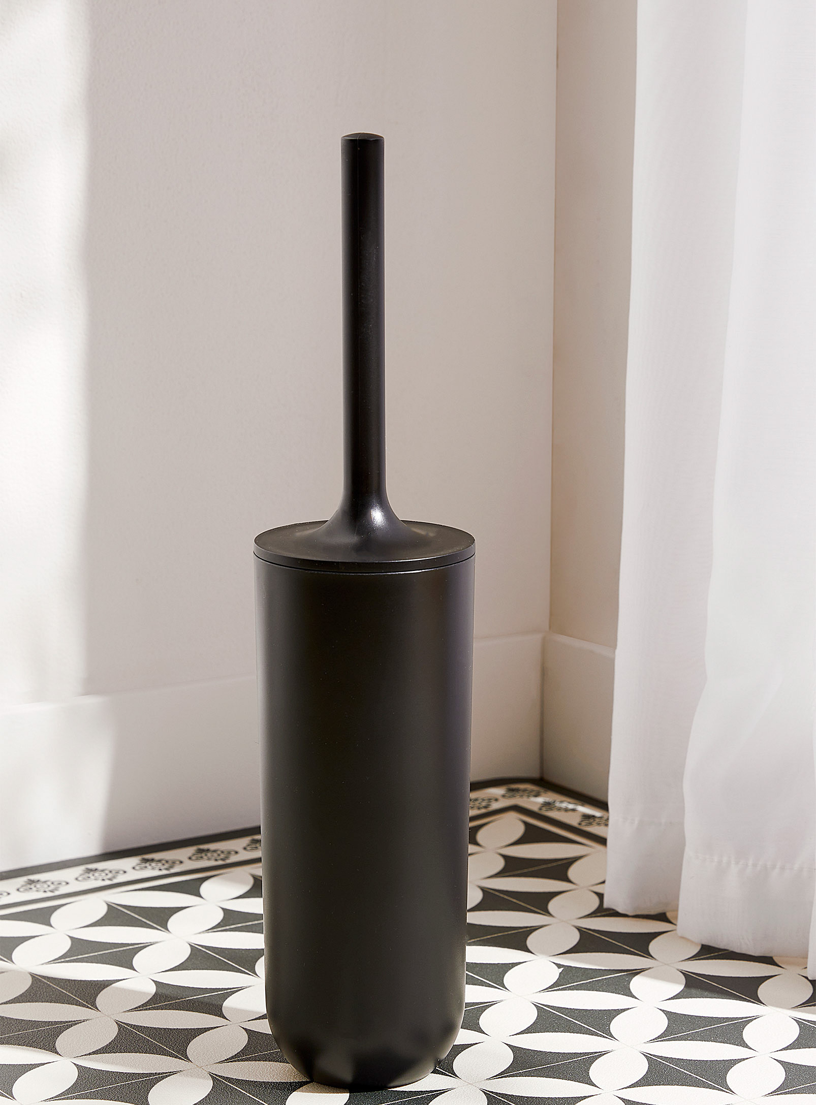 Simons Maison Modern Minimalist Toilet Brush In Black