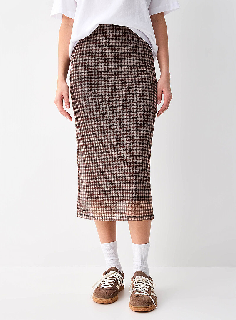 Jupe Moulante Topshop Motifs Multicolores - Taille UK 8, Coton Stretch, Portée Une Fois, Parfait état