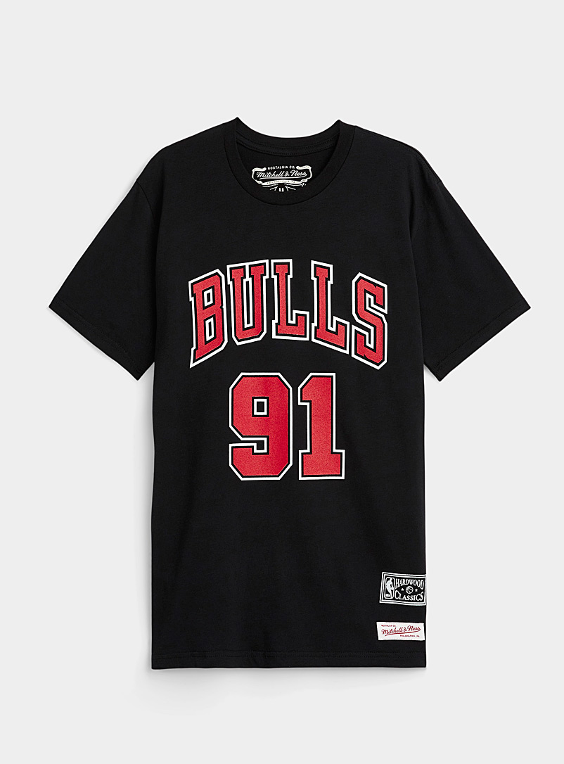 skrive Efterligning strategi Rodman 91 T-shirt | Mitchell & Ness | Shop Men's Logo Tees & Graphic T- Shirts Online | Simons