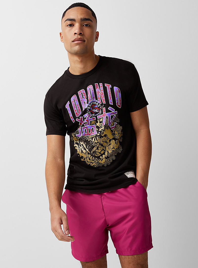 Mitchell & Ness Black NAL Raptors T-shirt for men