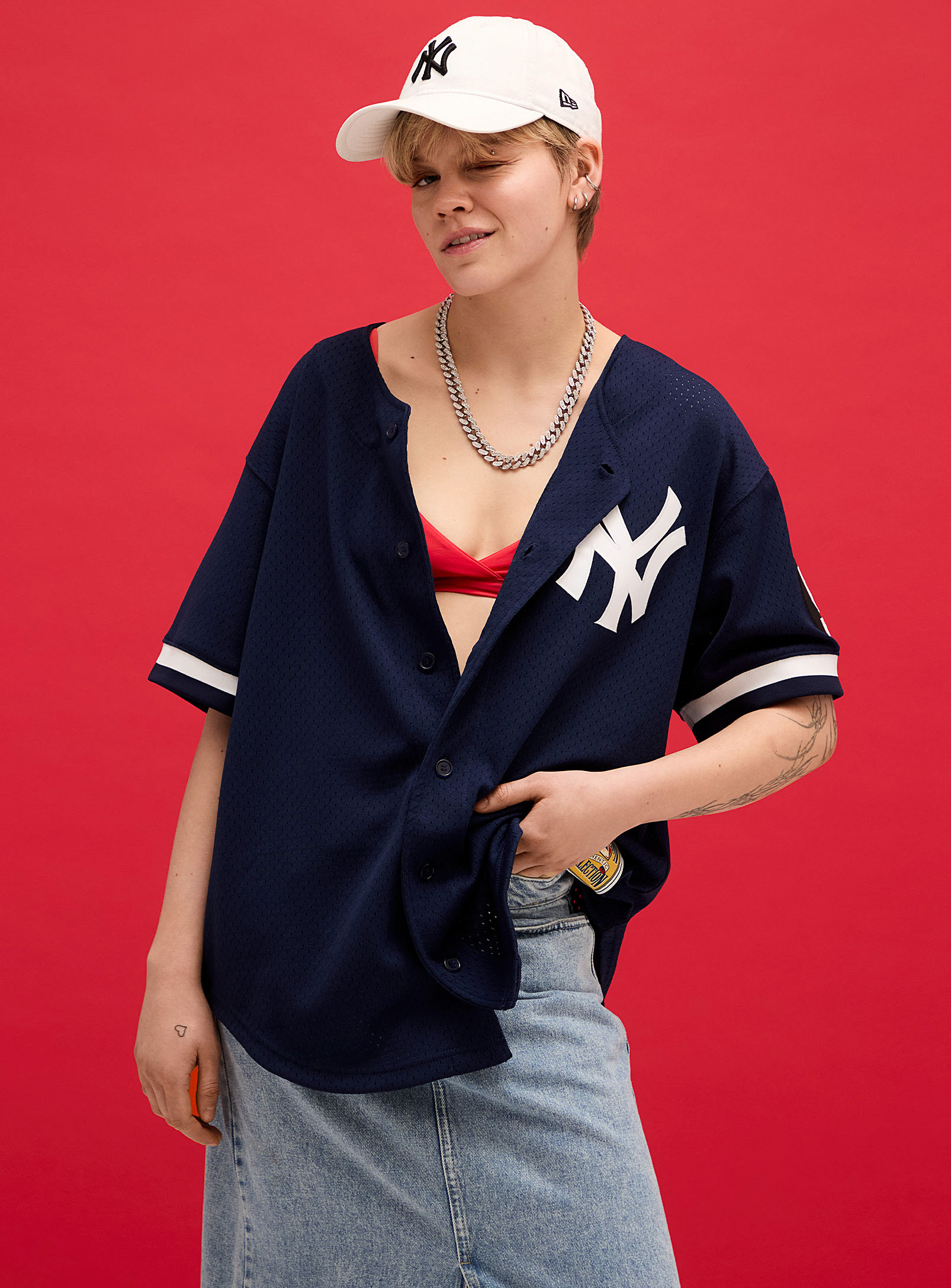Mitchell & Ness - Women's Yankees baseball jersey